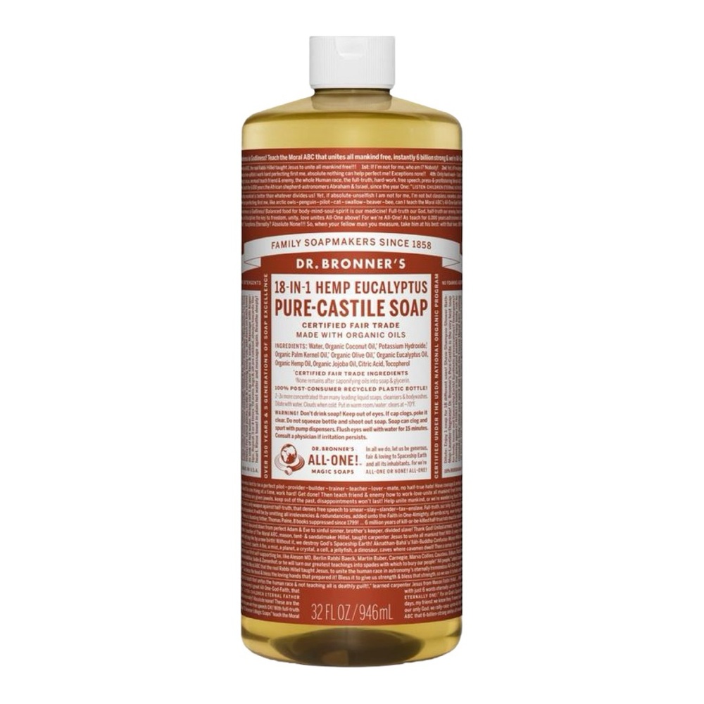 DR.BRONNER'S EUCALYPTUS PURE CASTILE SOAP 946ML - PLS READ!